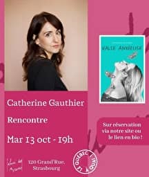 Illustration de l'événement : Rencontre avec CATHERINE GAUTHIER
