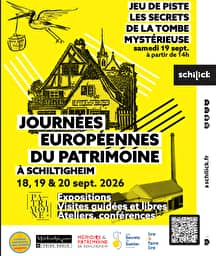 Illustration de l'événement : Journées européennes du patrimoine à Schiltigheim