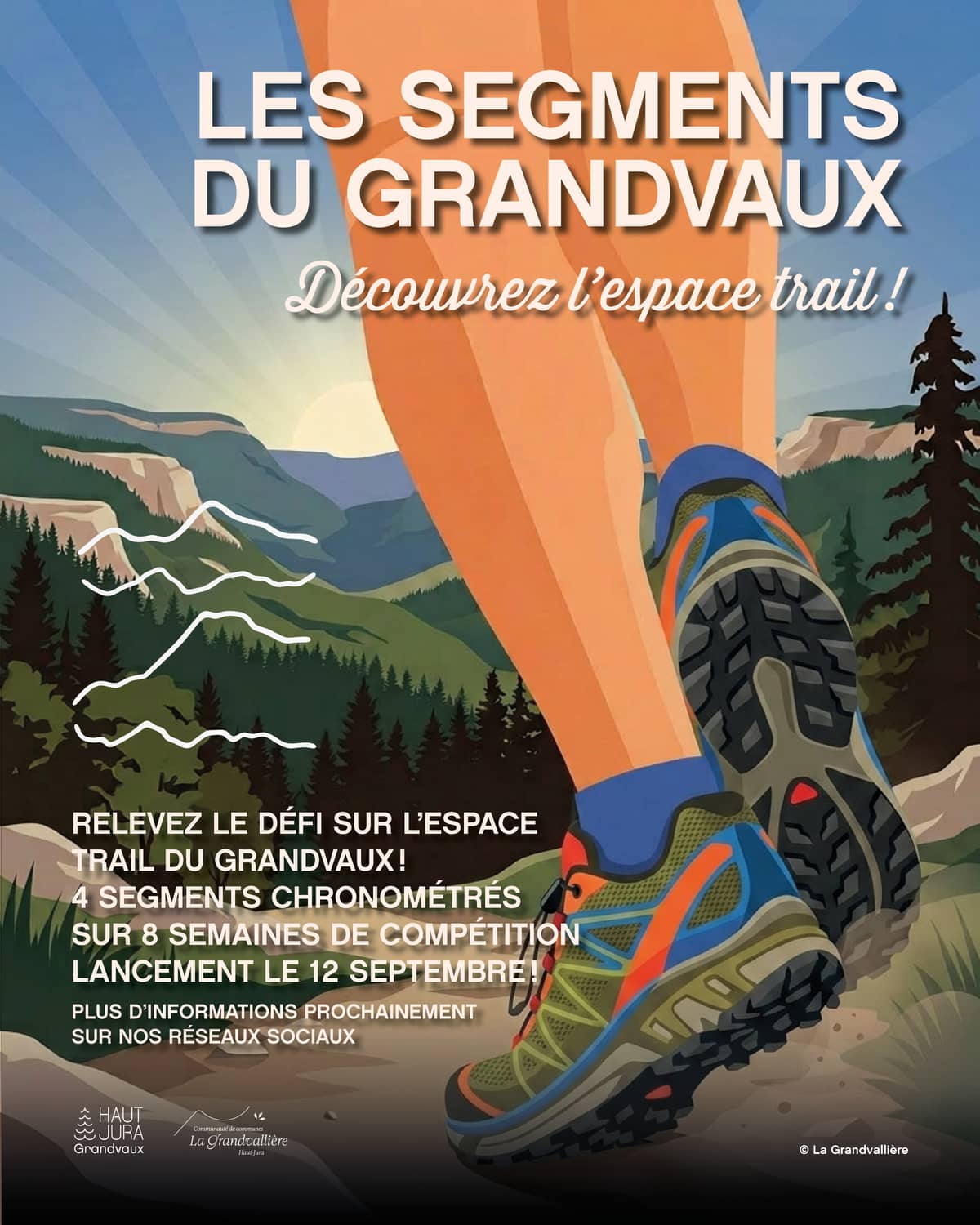 Illustration de l'événement : Défi trail : Les segments du Grandvaux
