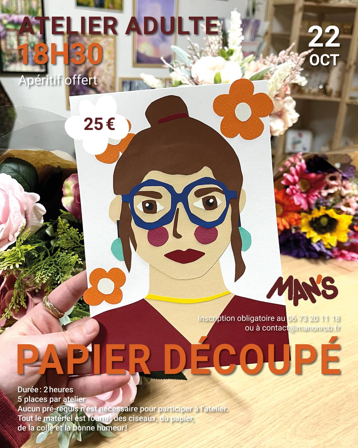 Illustration de l'événement : Atelier "Papier découpé"