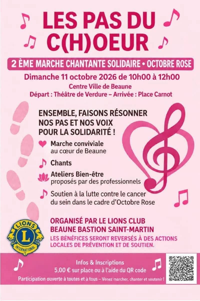 Illustration de l'événement : Les Pas du C(h)oeur - Marche chantante solidaire