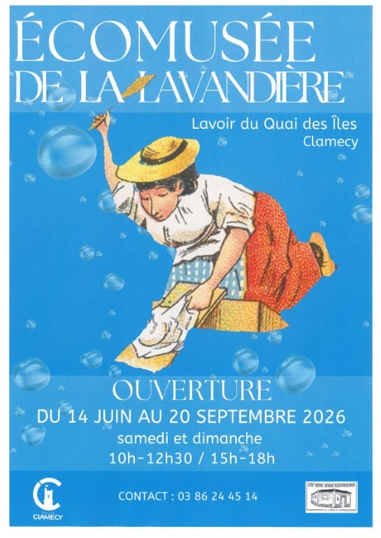 Illustration de l'événement : Ouverture de l'écomusée de la lavandière et inauguration des nouvelles grilles
