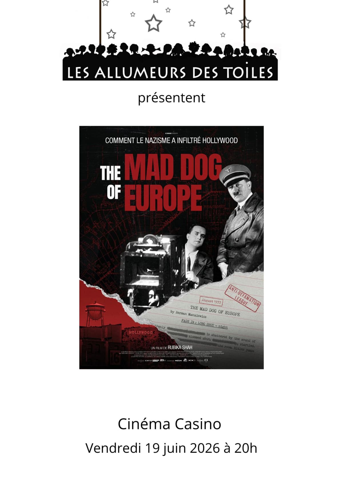 Illustration de l'événement : Les Allumeurs des Toiles présentent : "The mad dog of Europe" - Documentaire de Rubika Shah