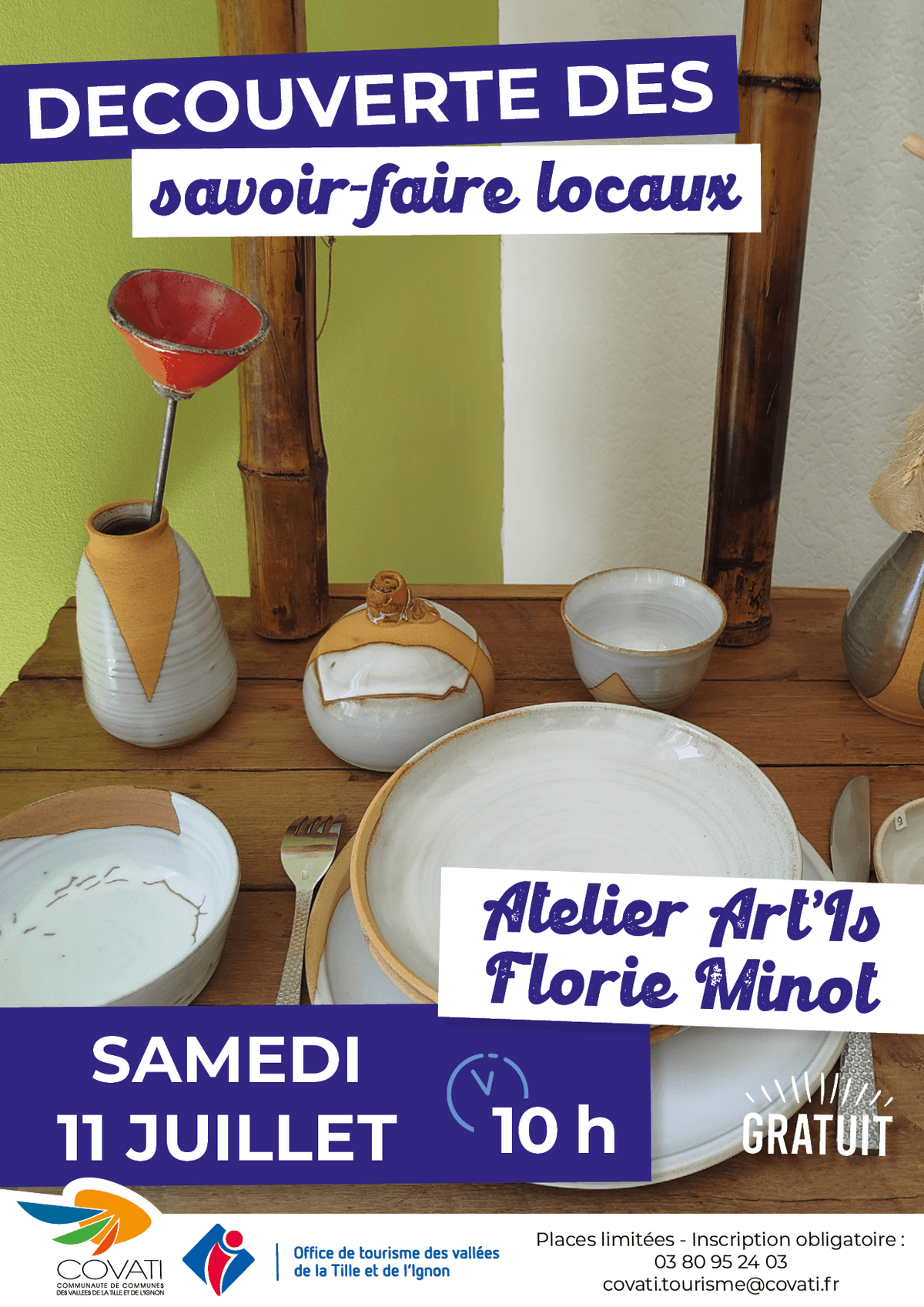 Illustration de l'événement : Découverte des savoir-faire locaux : Atelier Art'Is