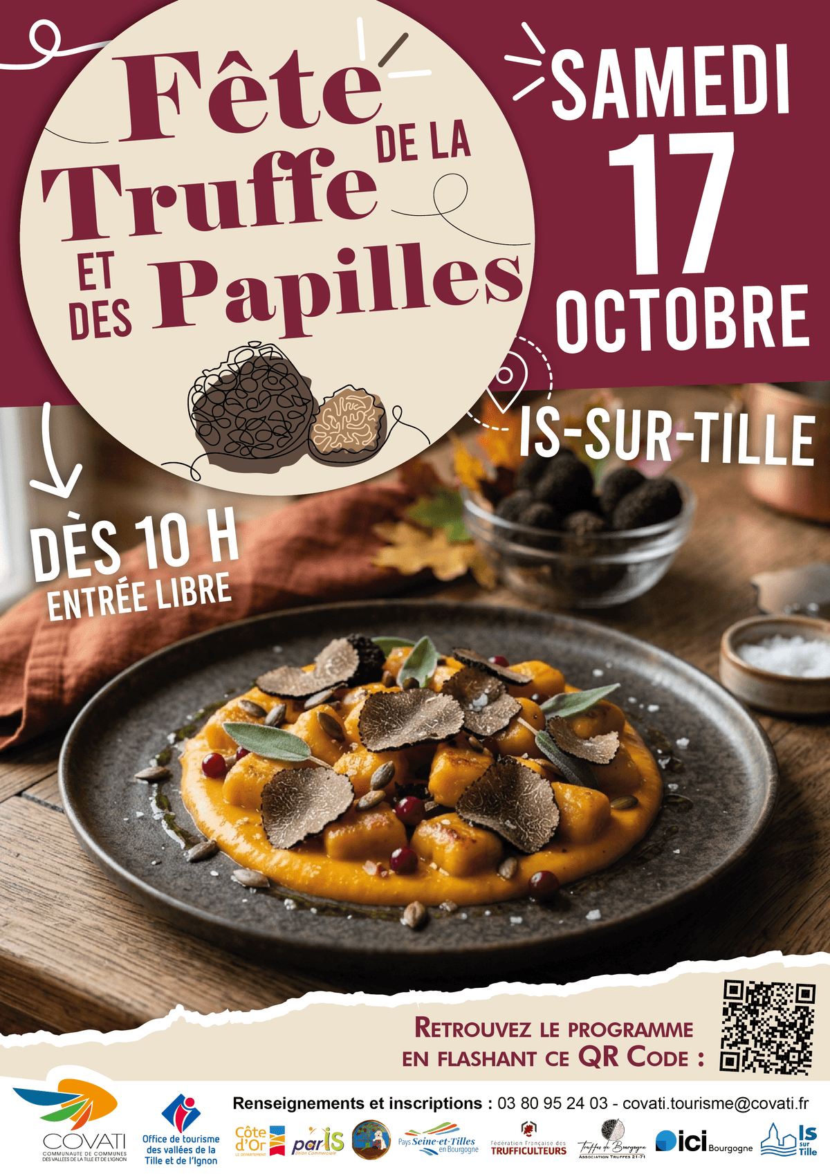 Illustration de l'événement : Fête de la Truffe et des Papilles (21ème édition)