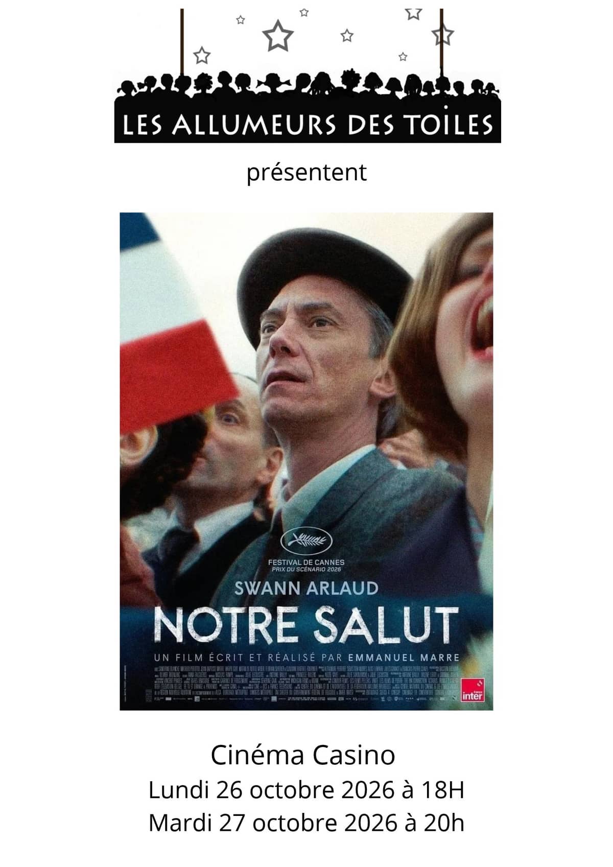 Illustration de l'événement : Les Allumeurs des Toiles présentent : "Notre salut" - Drame de Emmanuel Marre