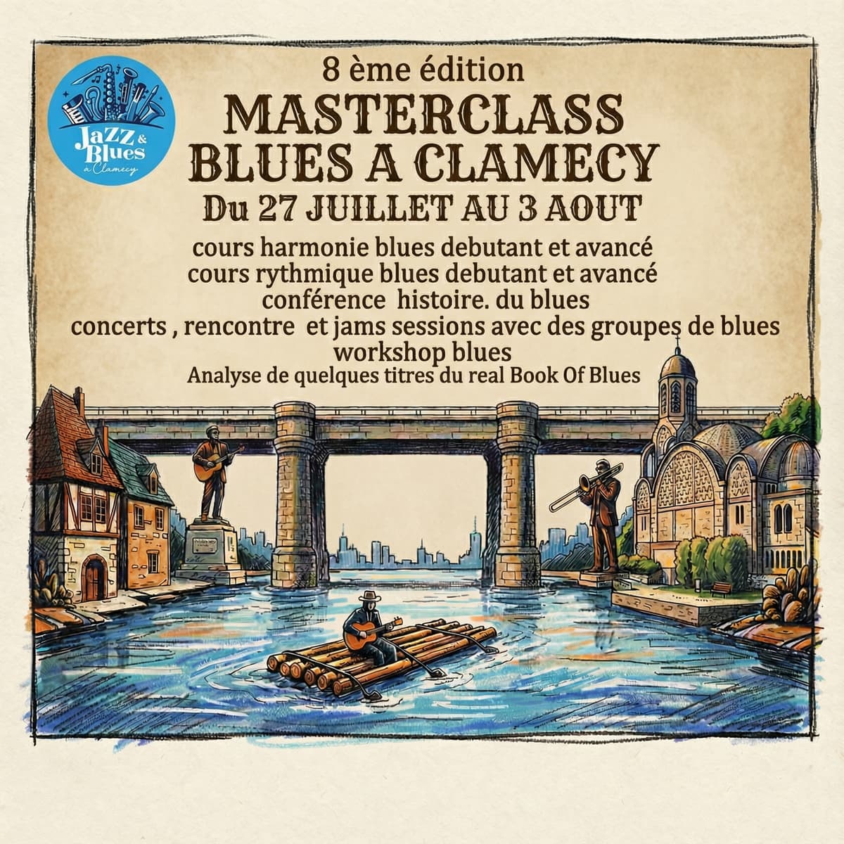 Illustration de l'événement : Masterclass Jazz-Blues