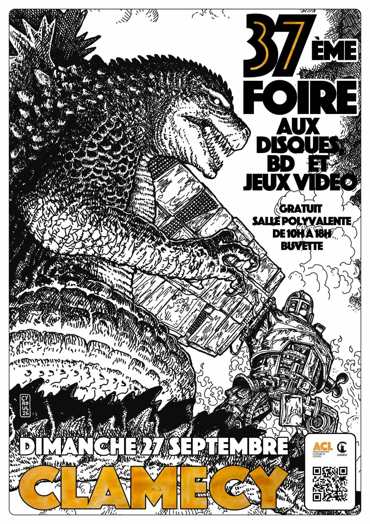 Illustration de l'événement : 37ème FDBD : Foire aux disques & BD & jeux vidéos