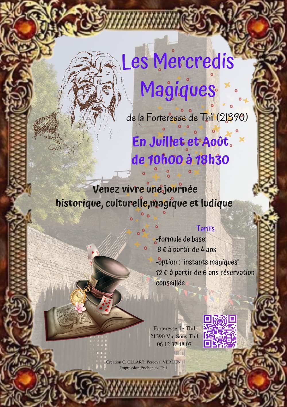 Illustration de l'événement : Les Mercredis magiques de la Forteresse de Thil