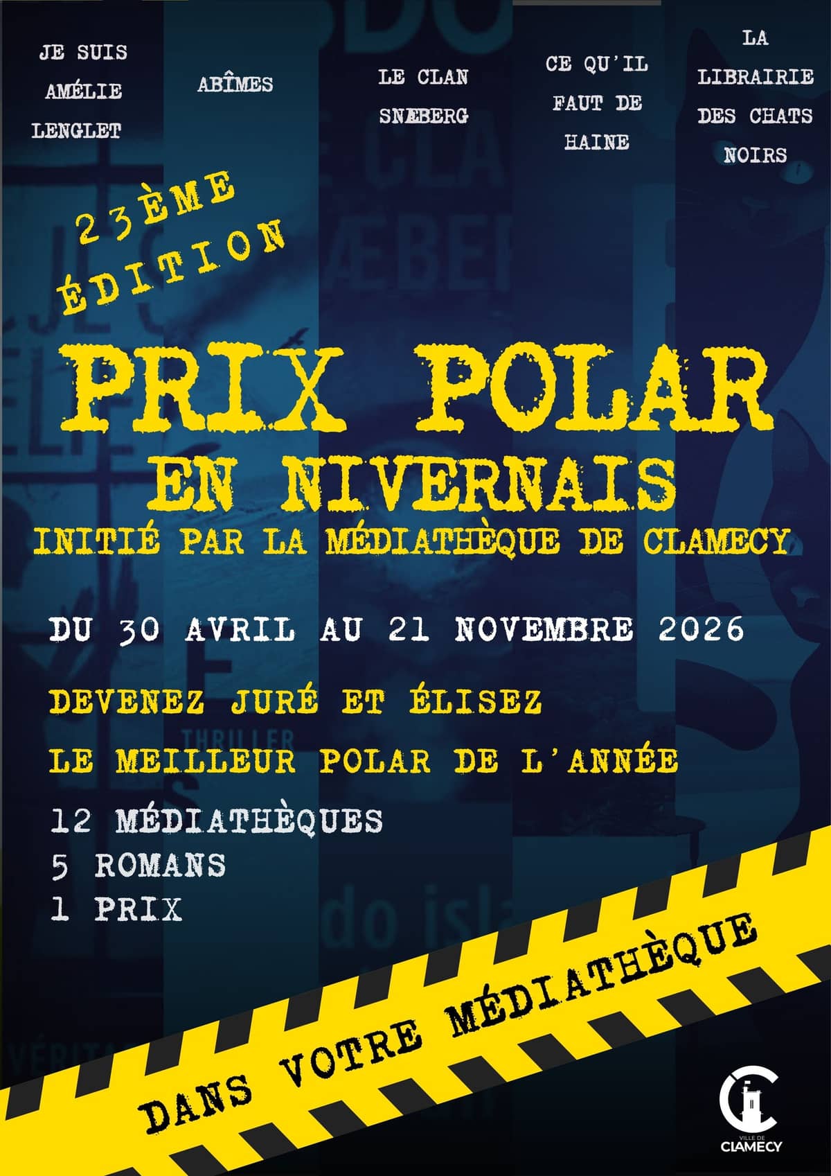 Illustration de l'événement : Prix Polar en nivernais - 23ème édition