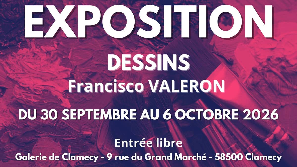 Illustration de l'événement : Exposition de dessin - Francisco Valeron