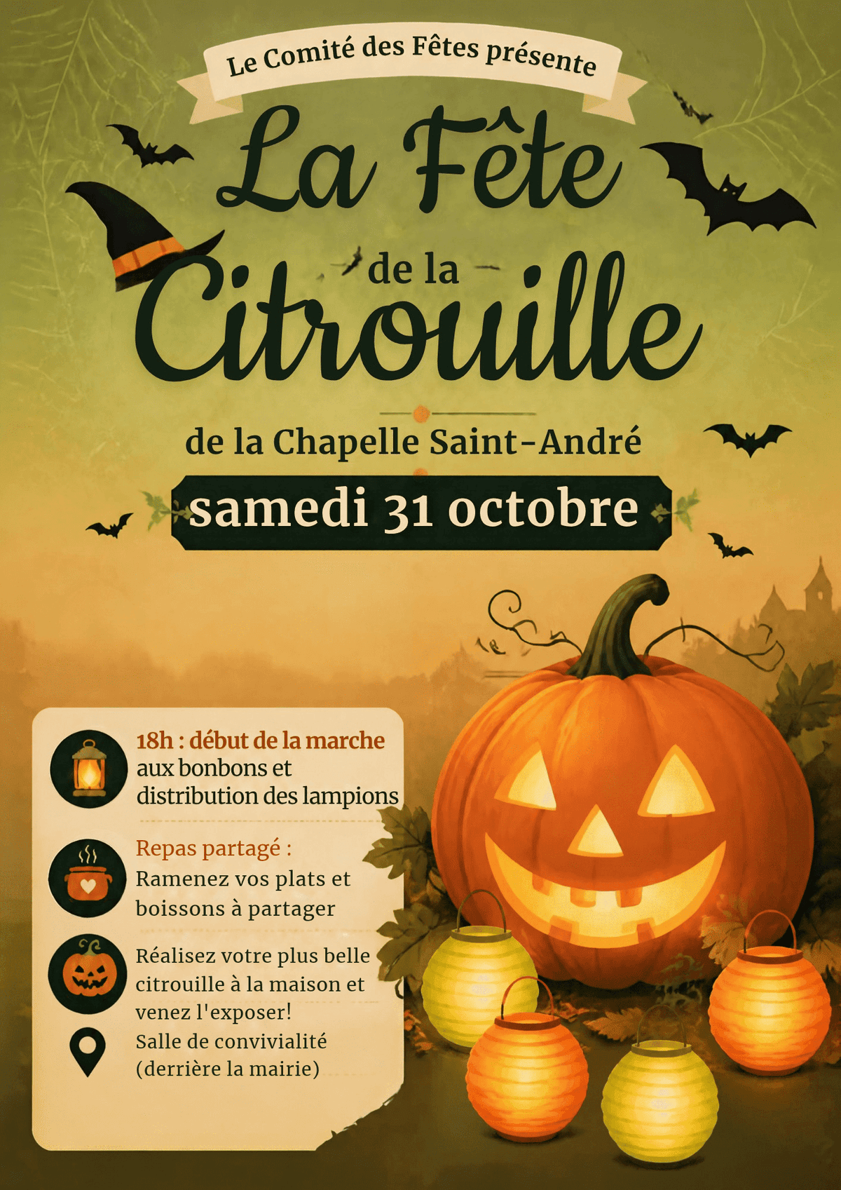 Illustration de l'événement : Fête de la Citrouille