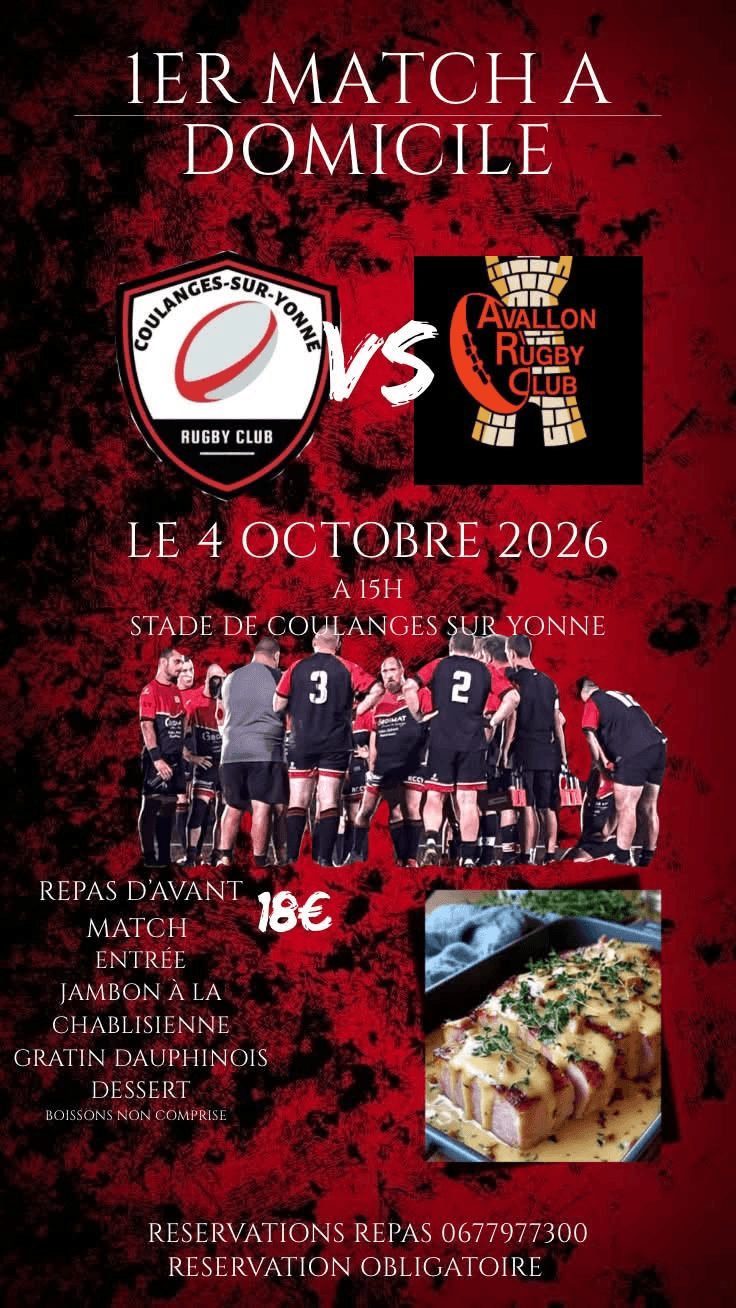 Illustration de l'événement : Rugby - Jour de match à domicile