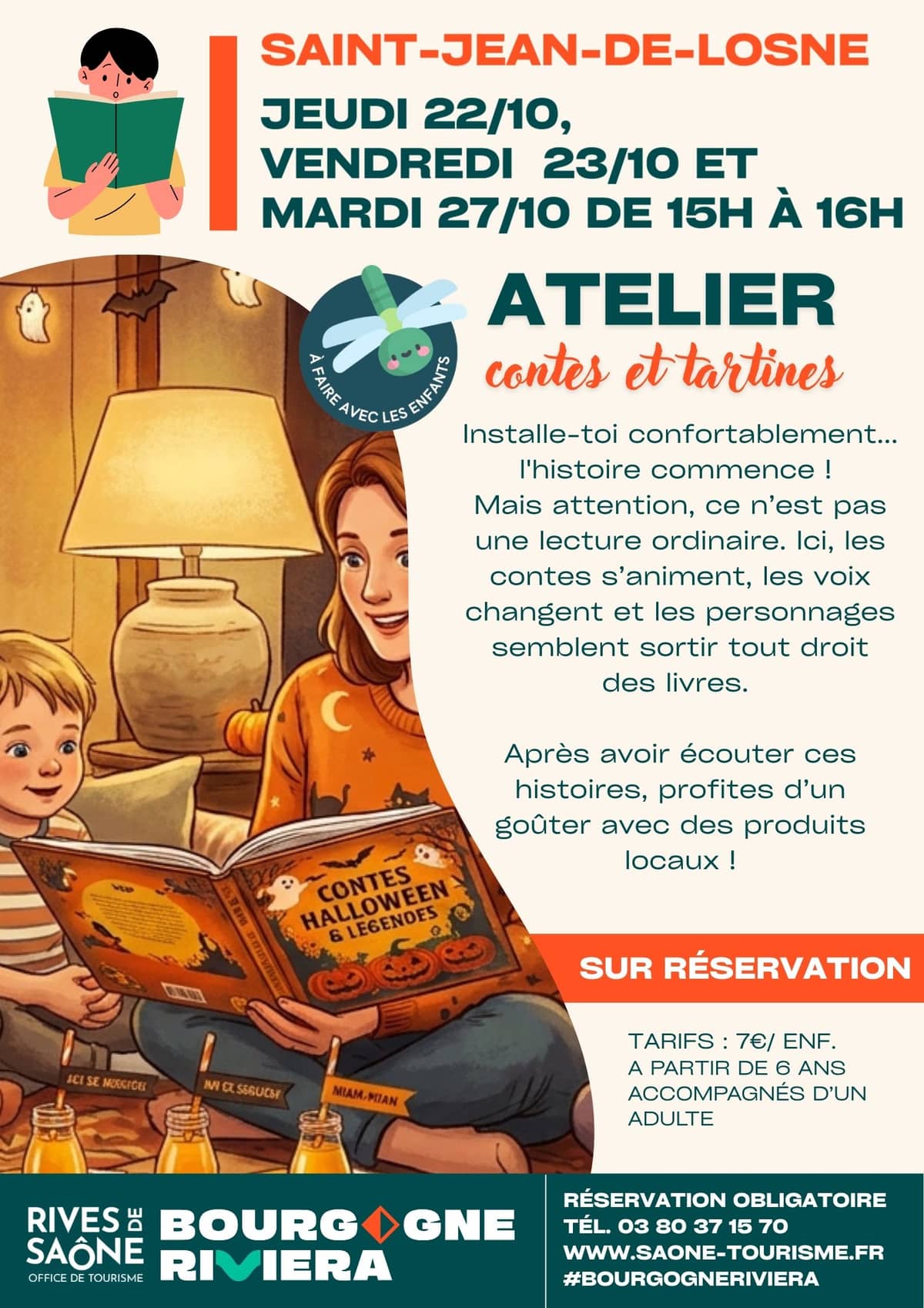 Illustration de l'événement : Club des curieux - Contes et tartines