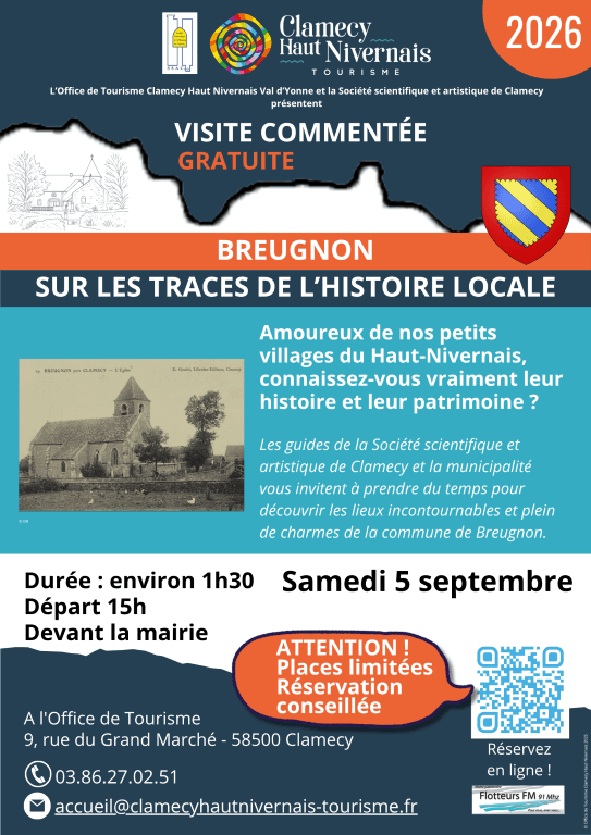 Illustration de l'événement : Visite commentée - Breugnon, sur les traces de l'histoire locale