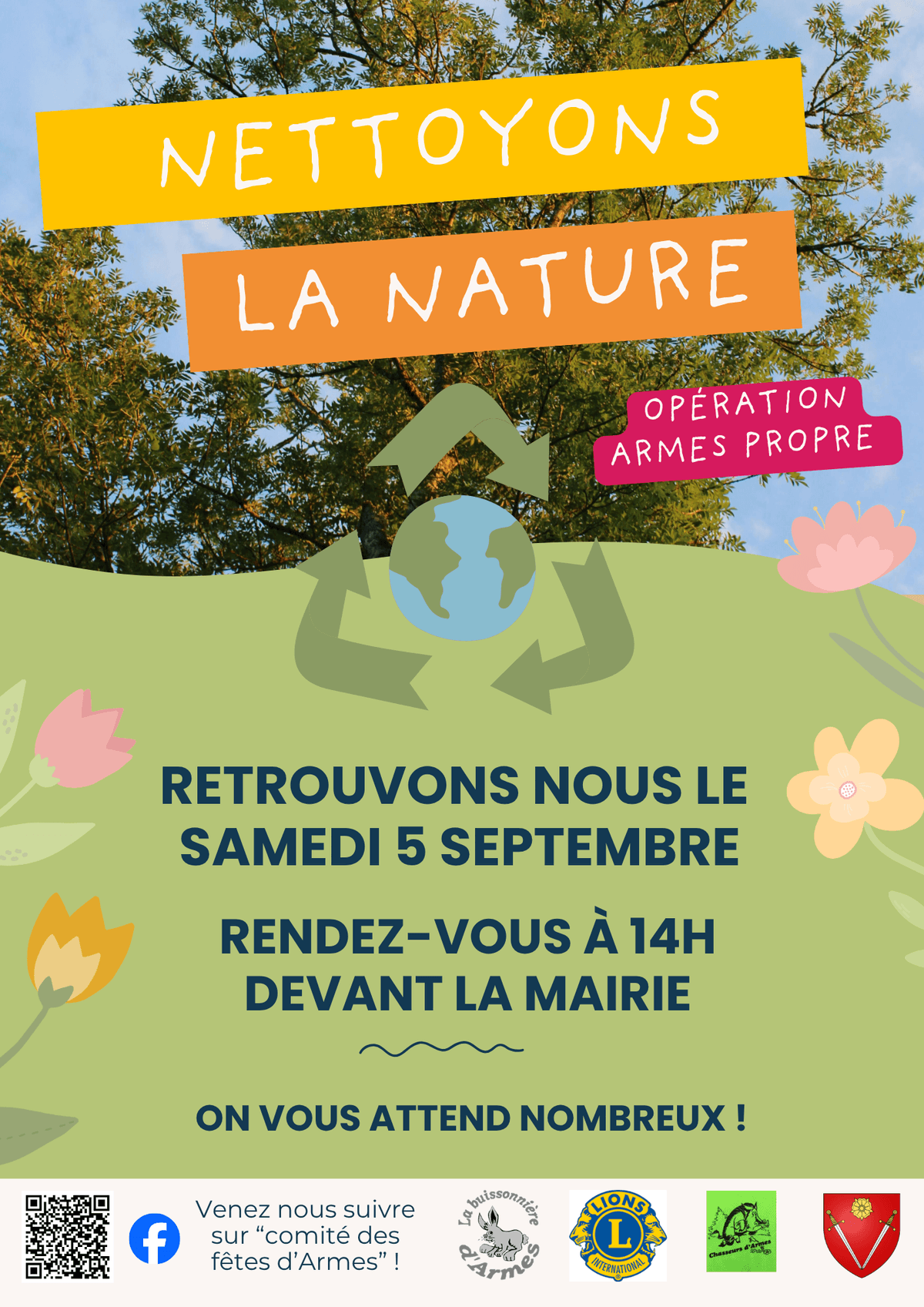 Illustration de l'événement : Nettoyons la nature
