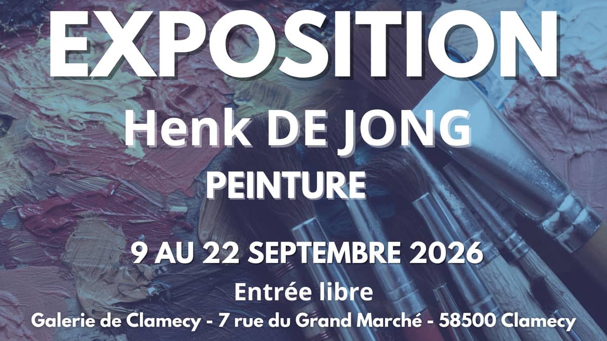 Illustration de l'événement : Exposition de peinture - Henk De Jong