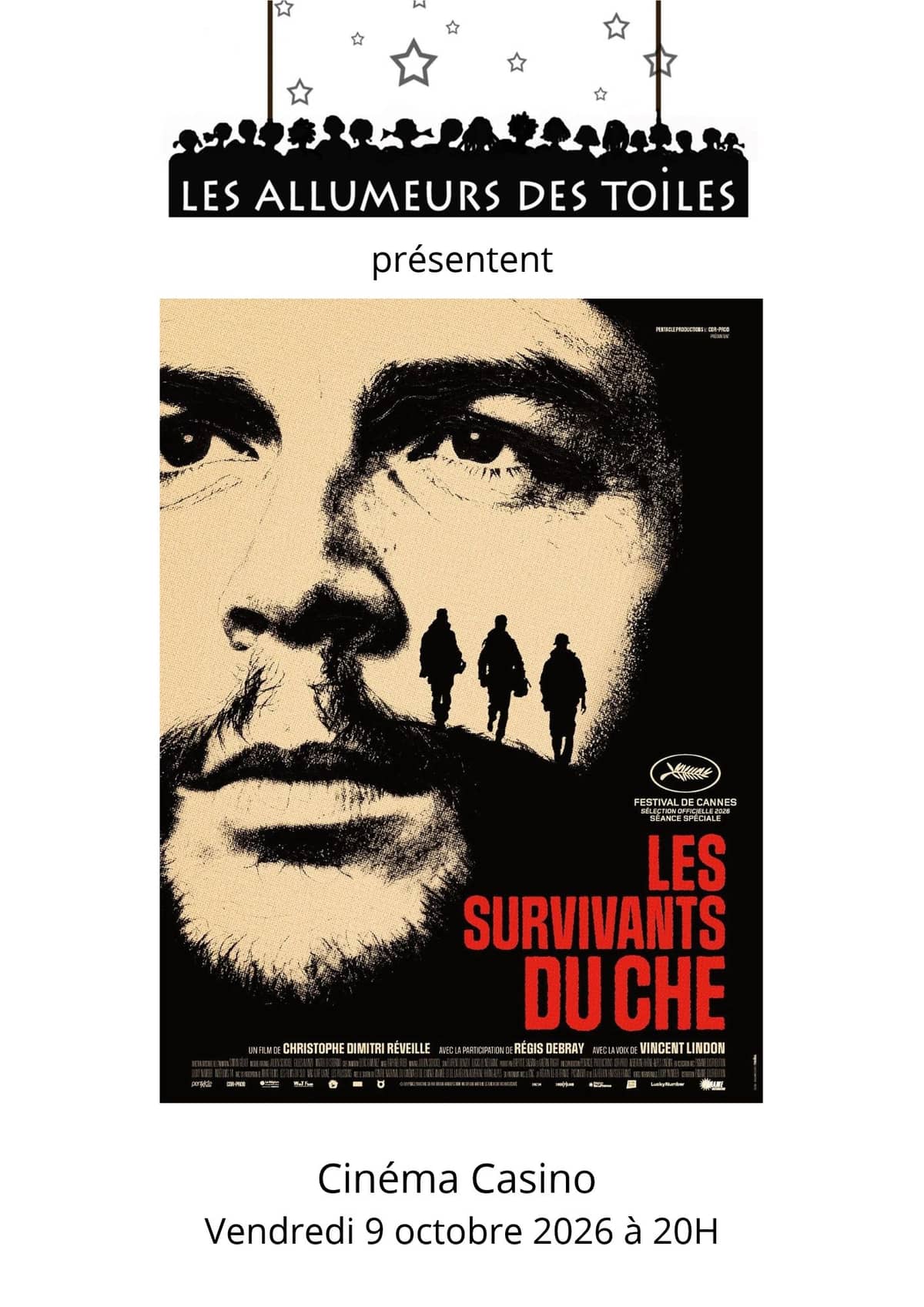 Illustration de l'événement : Les Allumeurs des Toiles présentent : "Les survivants du Che" - Documentaire de Christophe Reveille