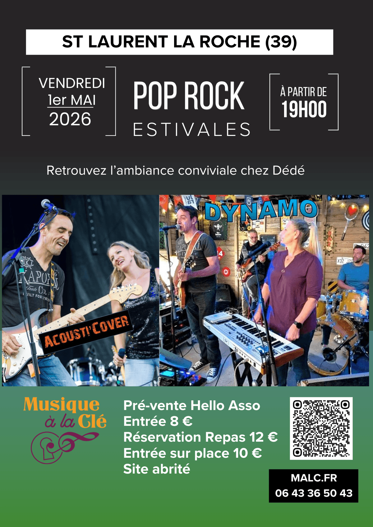 Illustration de l'événement : Concerts : les estivales St Laurent la Roche