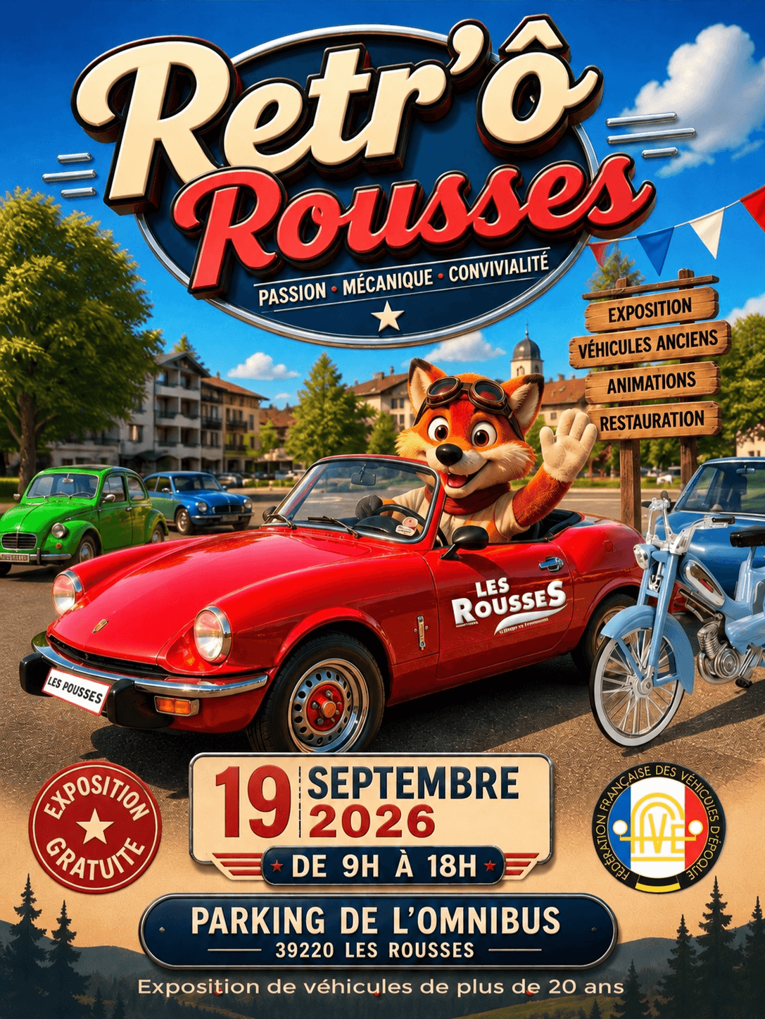 Illustration de l'événement : Rétr'Ô Rousses