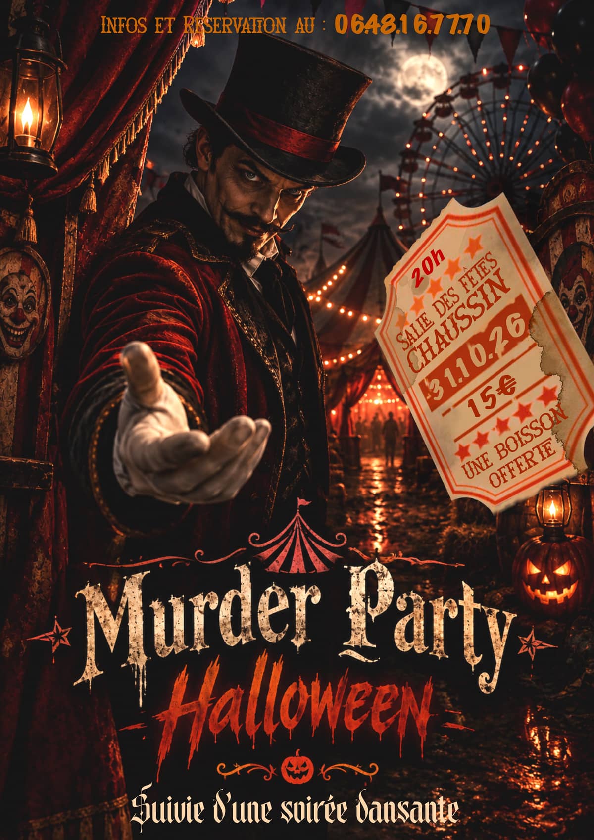 Illustration de l'événement : Murder Party