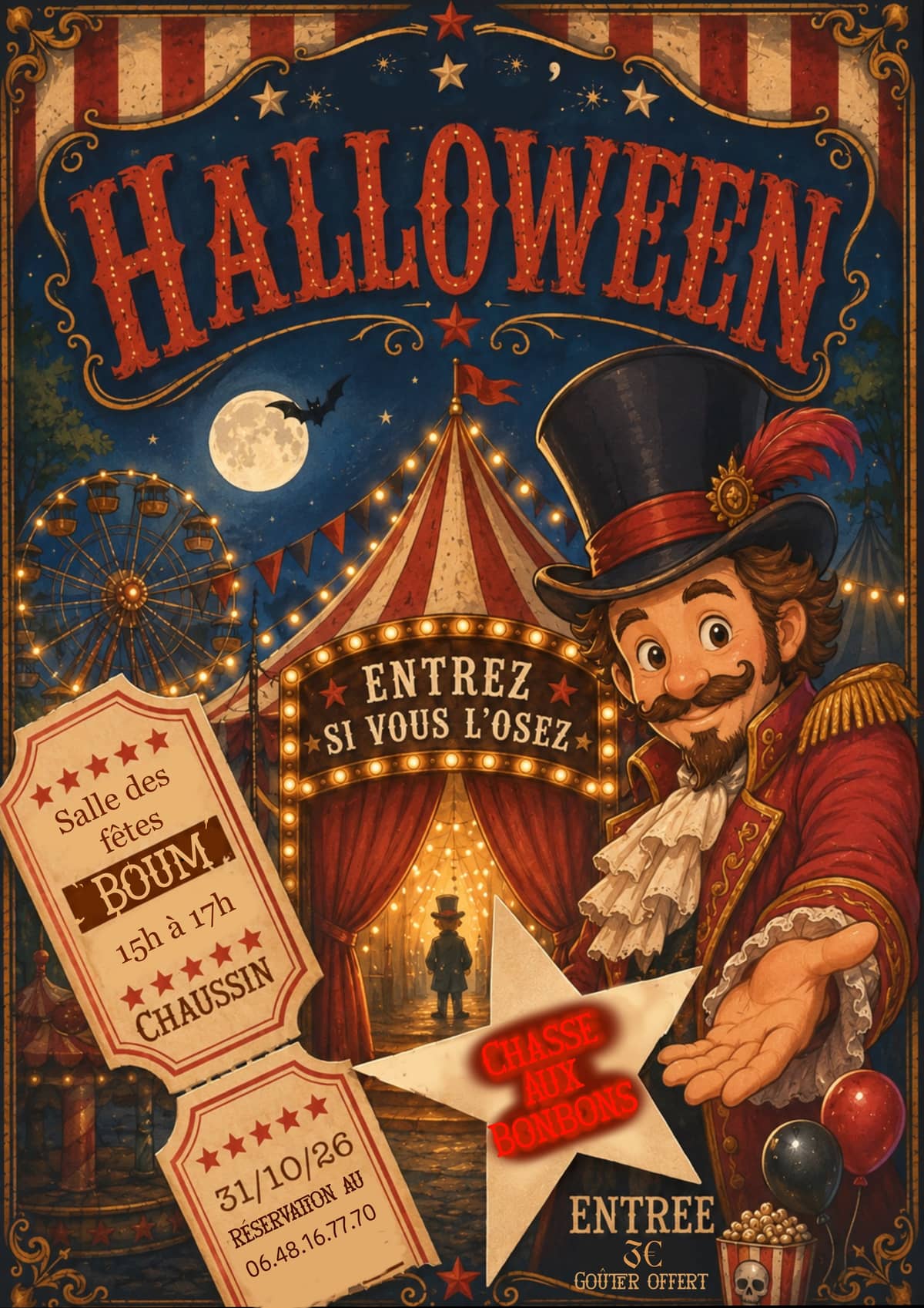 Illustration de l'événement : Halloween - Chaussin
