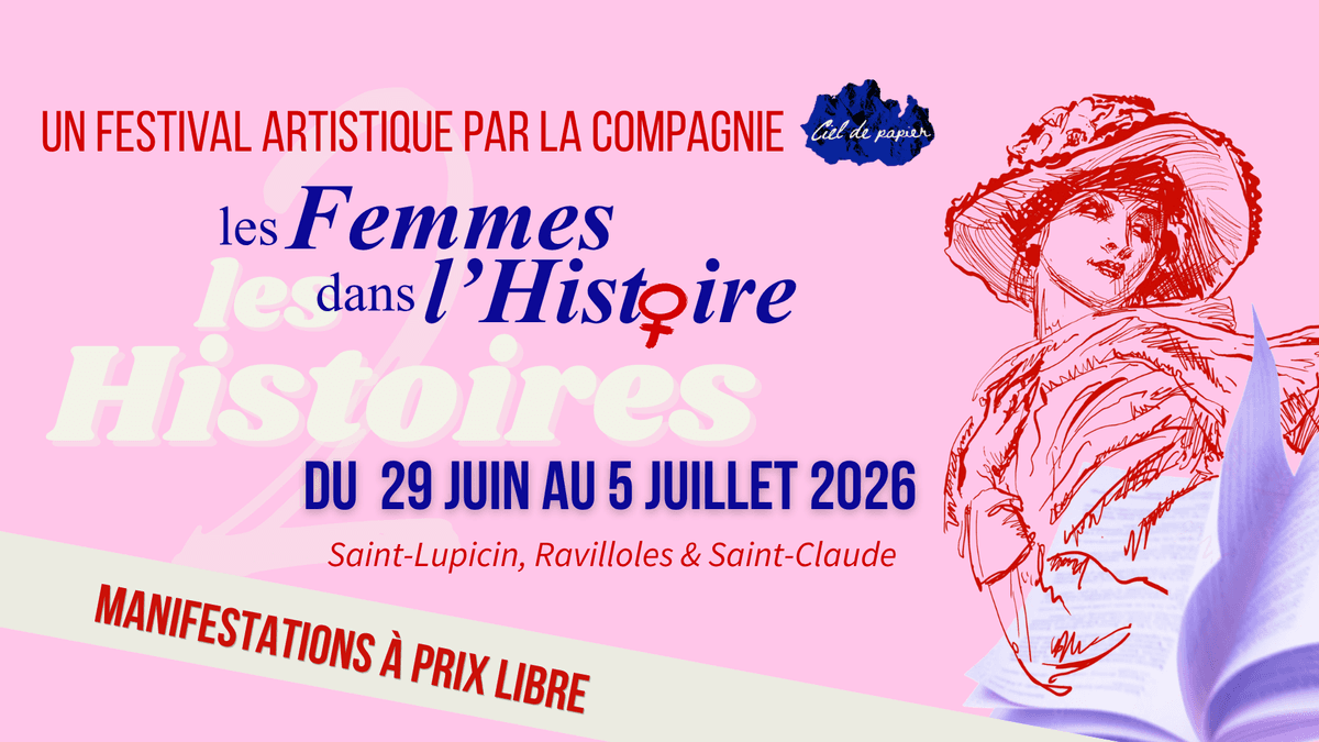 Illustration de l'événement : Festival les femmes dans l'histoire / les histoires