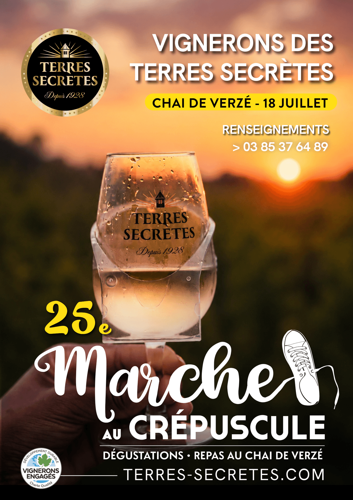 Illustration de l'événement : Marche au crépuscule