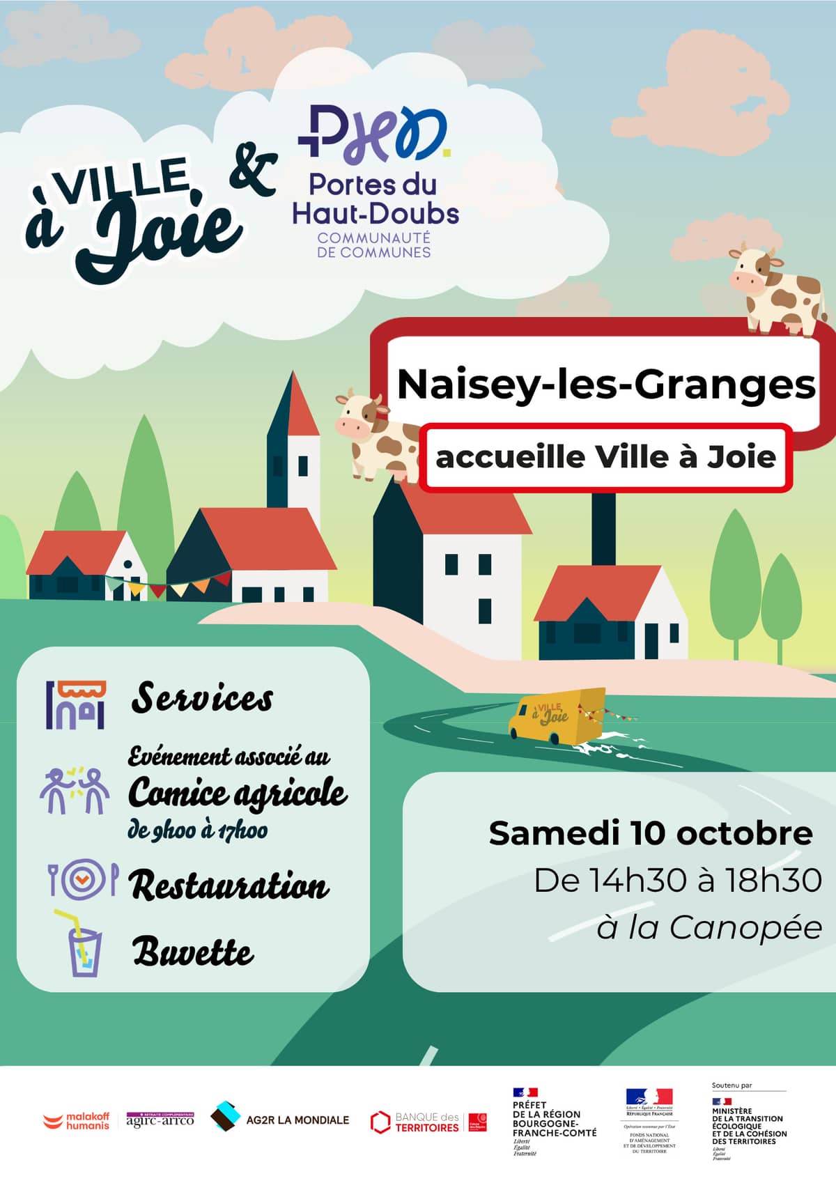 Illustration de l'événement : Ville à joie - Naisey-les-Granges