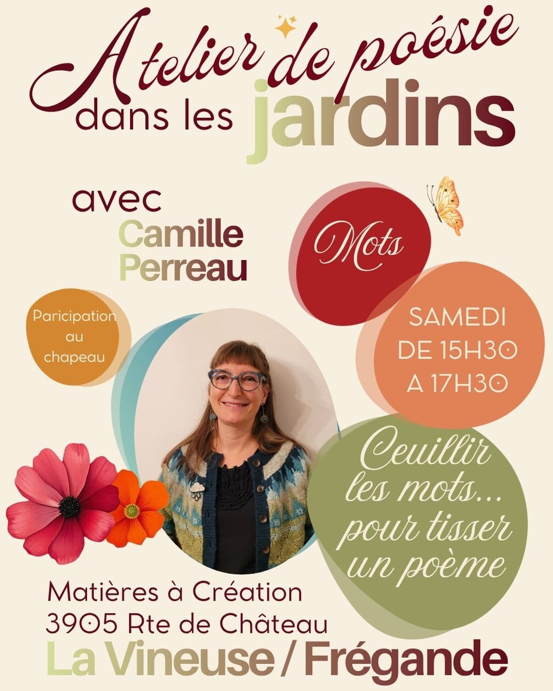 Illustration de l'événement : Atelier de poésie