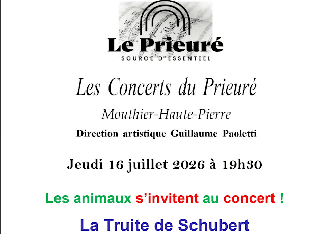Illustration de l'événement : Les concerts du Prieuré
