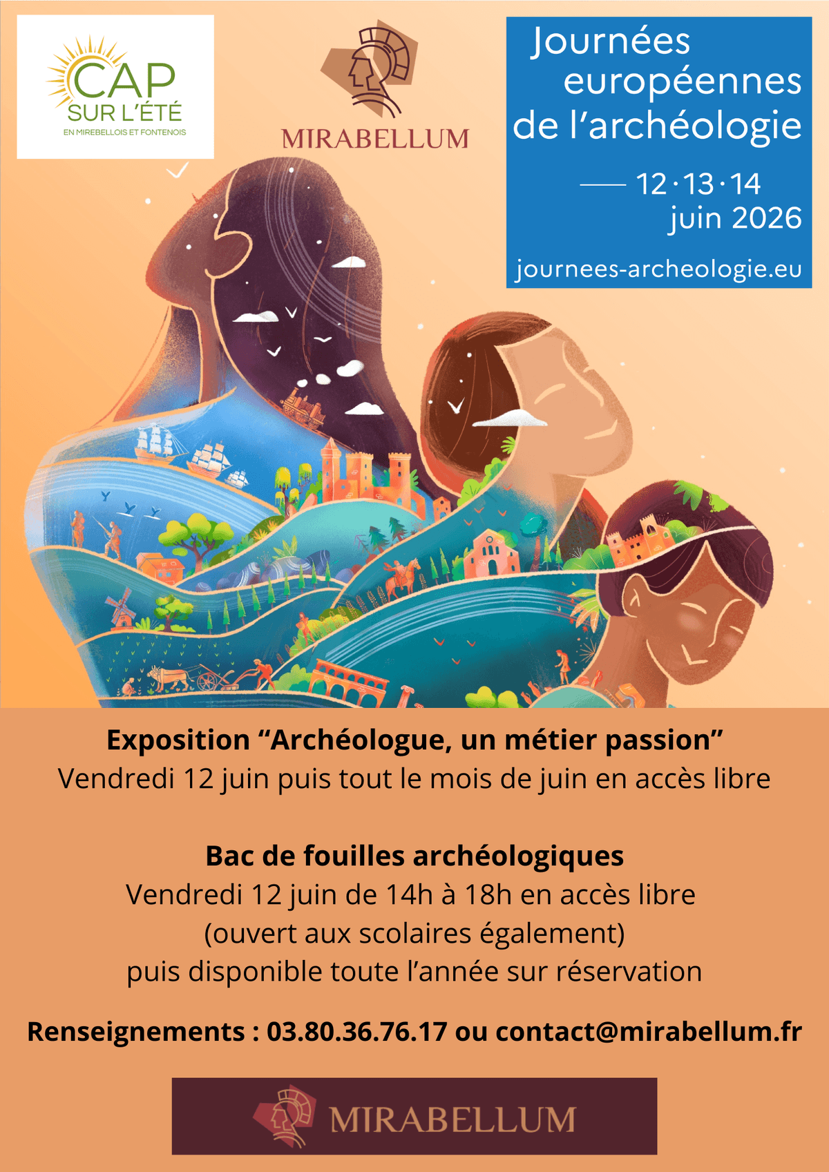Illustration de l'événement : Journées Européennes de l'Archéologie 2026