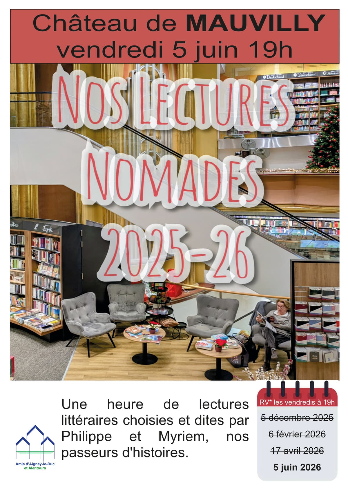 Illustration de l'événement : Lectures nomades