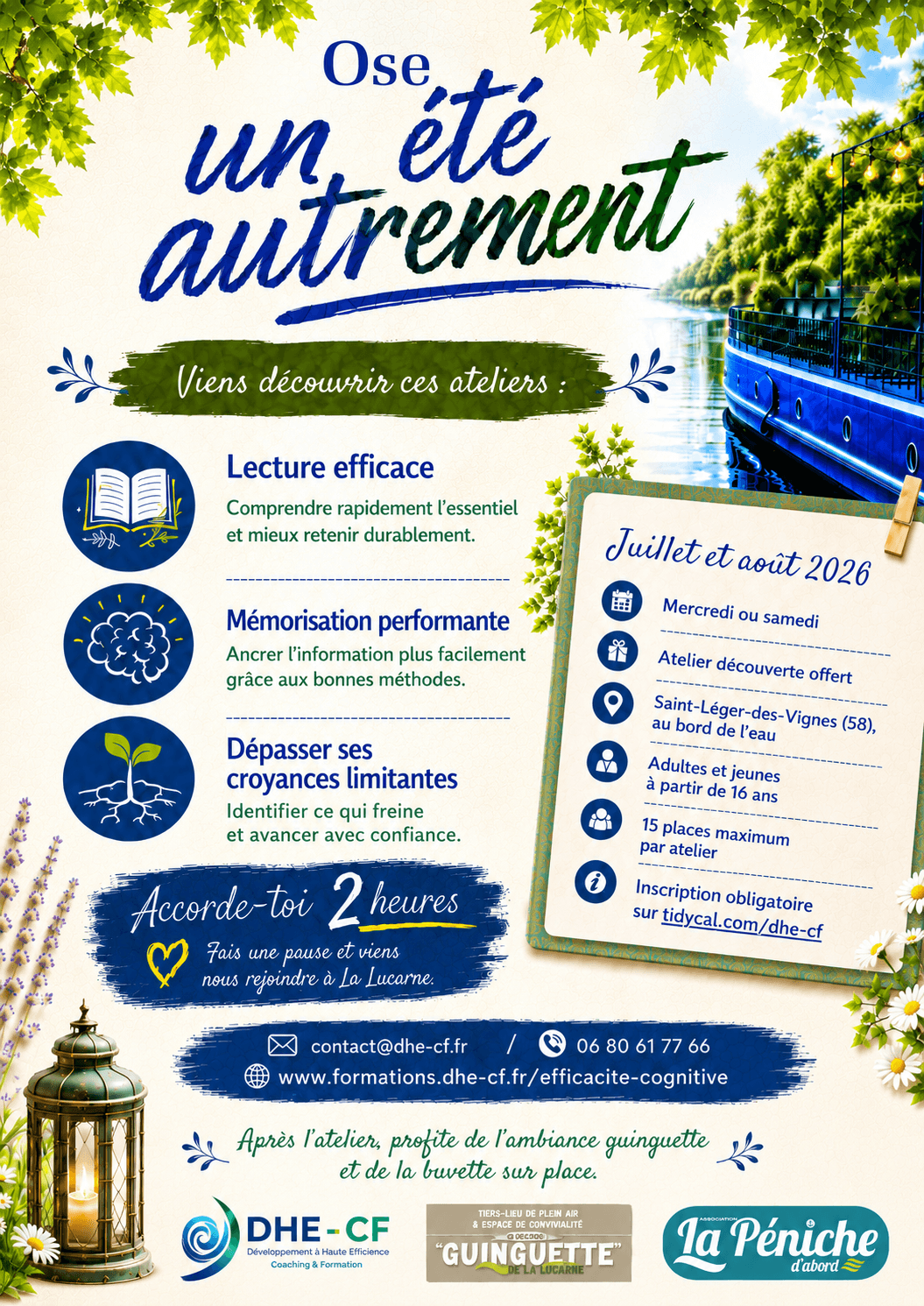 Illustration de l'événement : Ose un été autrement