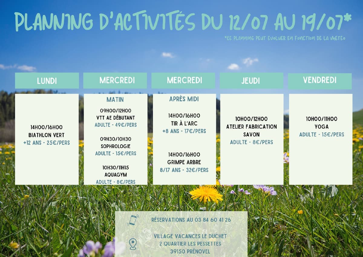 Illustration de l'événement : Vendredi au Duchet : Yoga