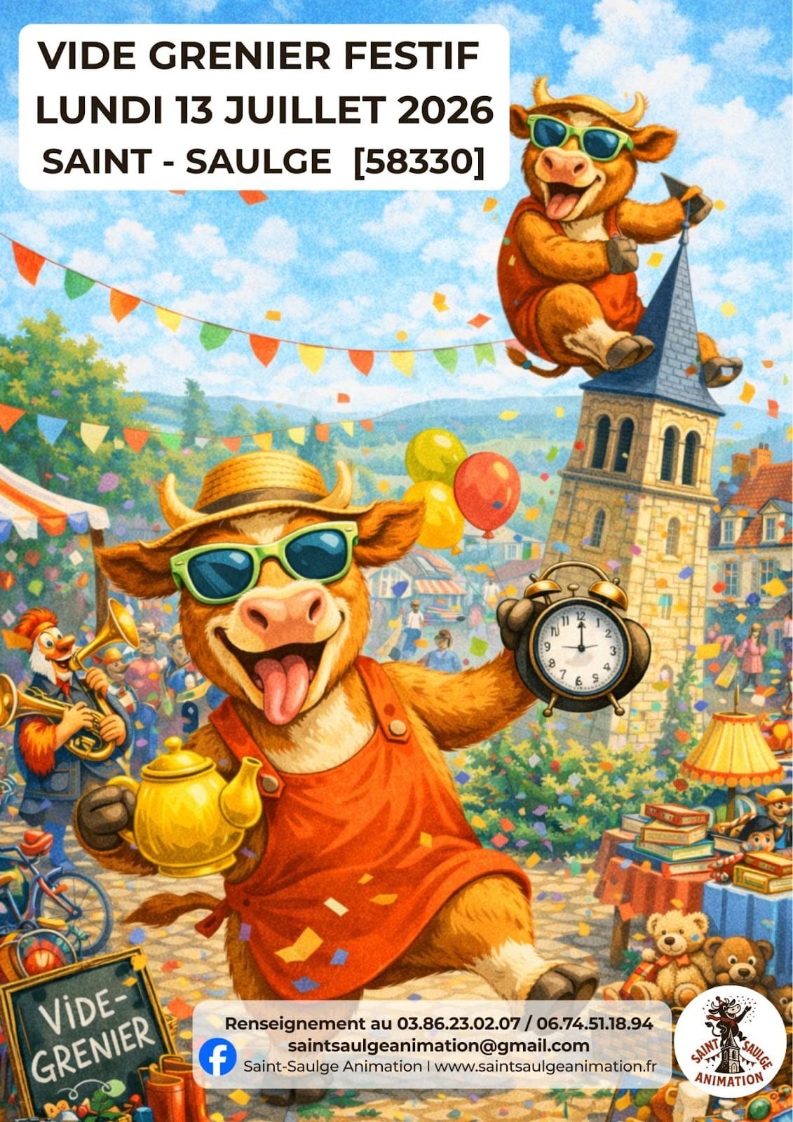 Illustration de l'événement : VIDE GRENIER DE ST-SAULGE