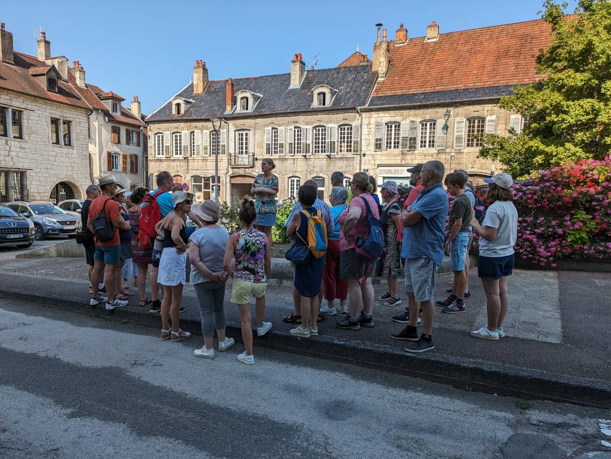 Illustration de l'événement : Journées Européennes du patrimoine : visite guidée du cœur historique de Baume les Dames
