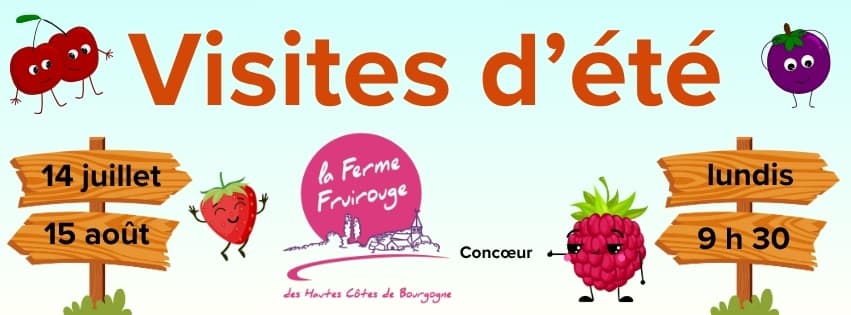 Illustration de l'événement : Visites d'été à la ferme Fruirouge©