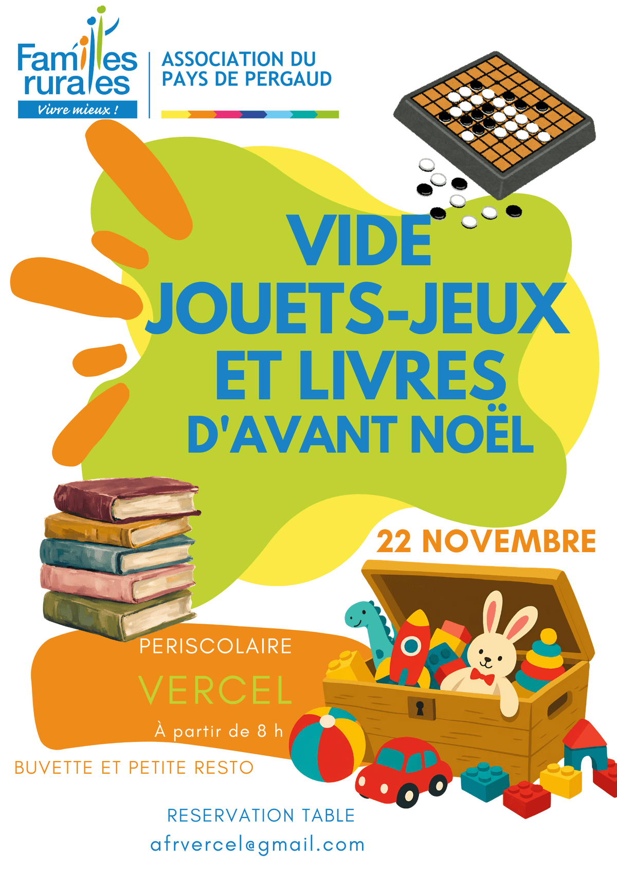 Illustration de l'événement : VIDE JEUX- JOUET - LIVRES