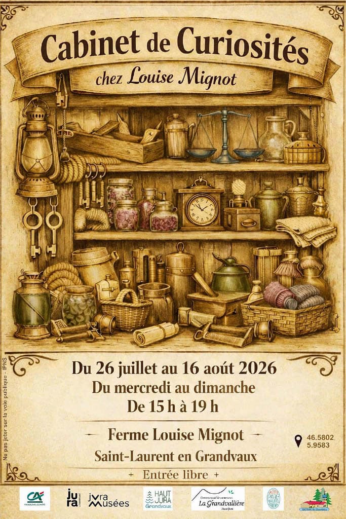 Illustration de l'événement : Visite du "Cabinet de curiosités" de La Ferme Louise Mignot
