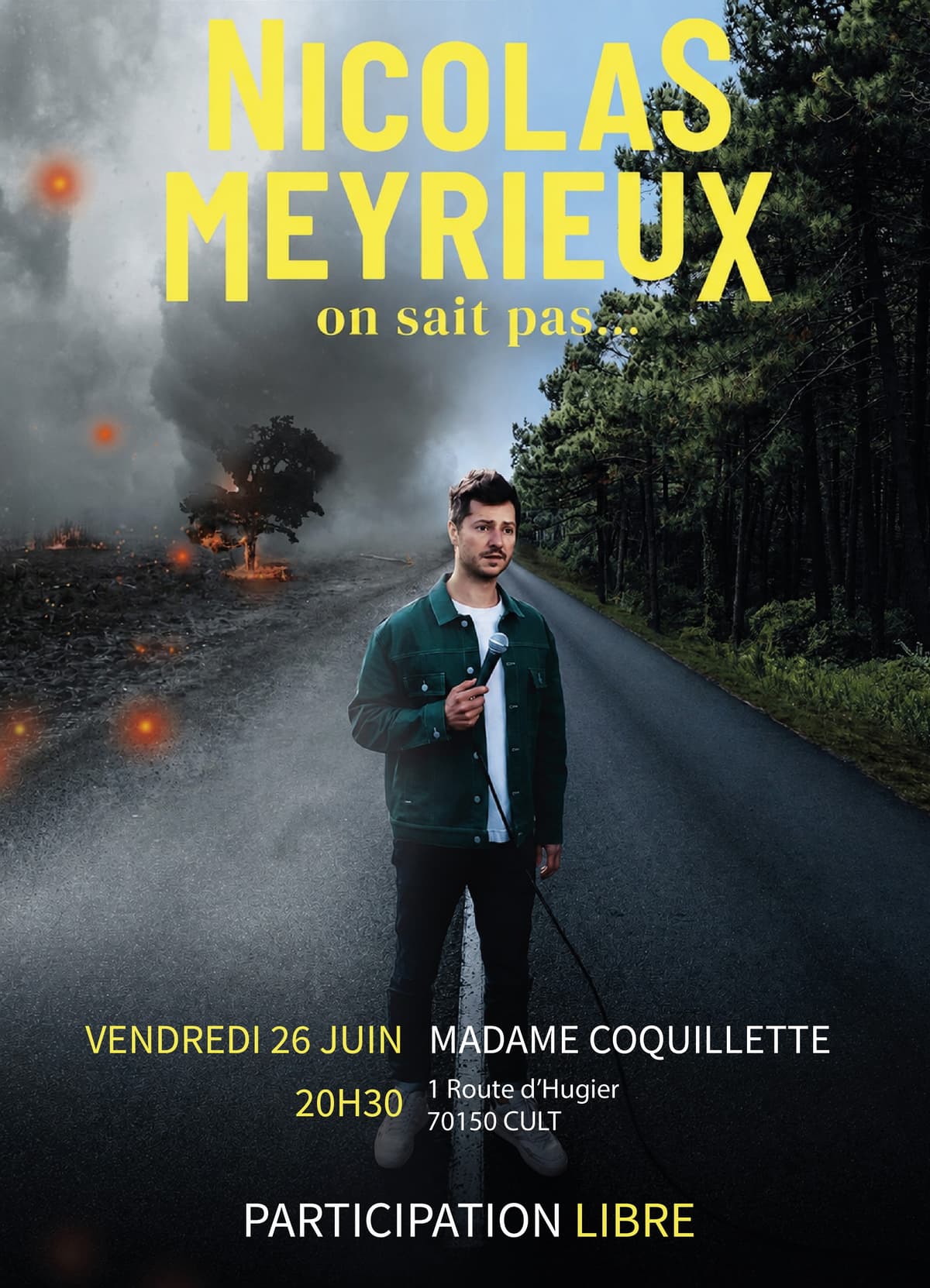 Illustration de l'événement : Spectacle : Nicolas Meyrieux - Farm Tour 2026