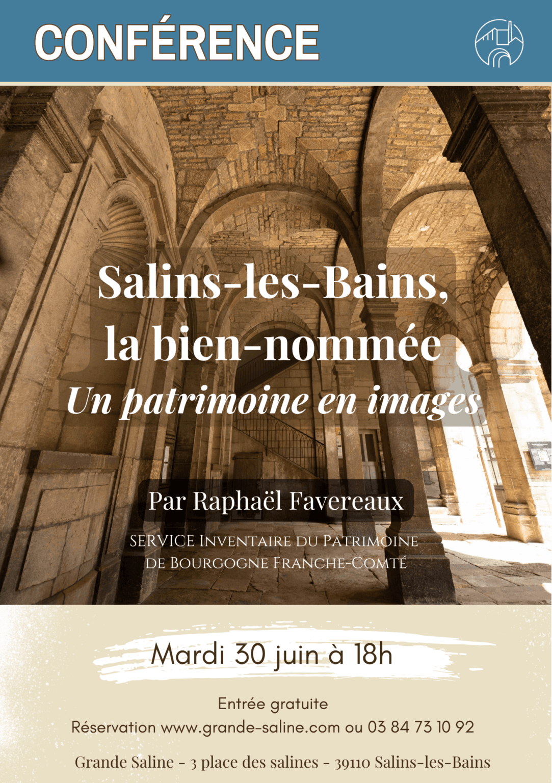 Illustration de l'événement : Salins-les-Bains, la bien nommée