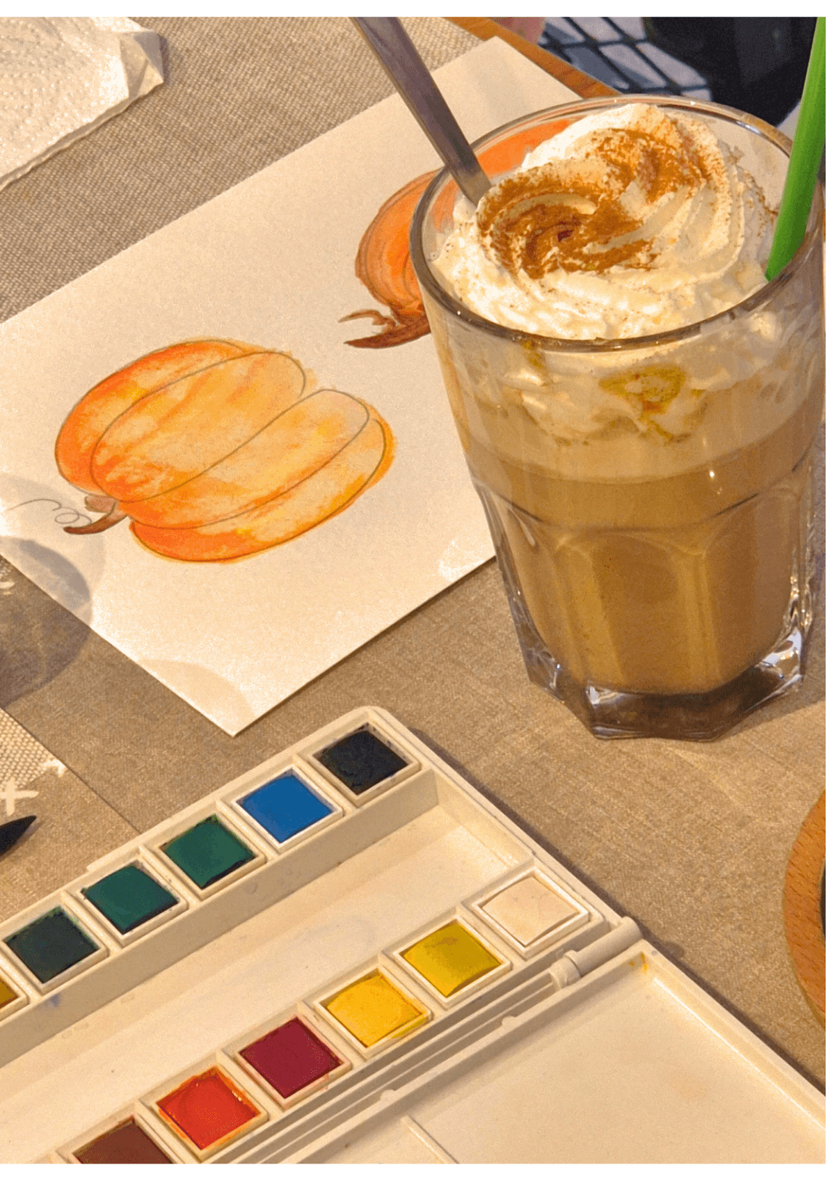 Illustration de l'événement : Atelier aquarelle pour débutant