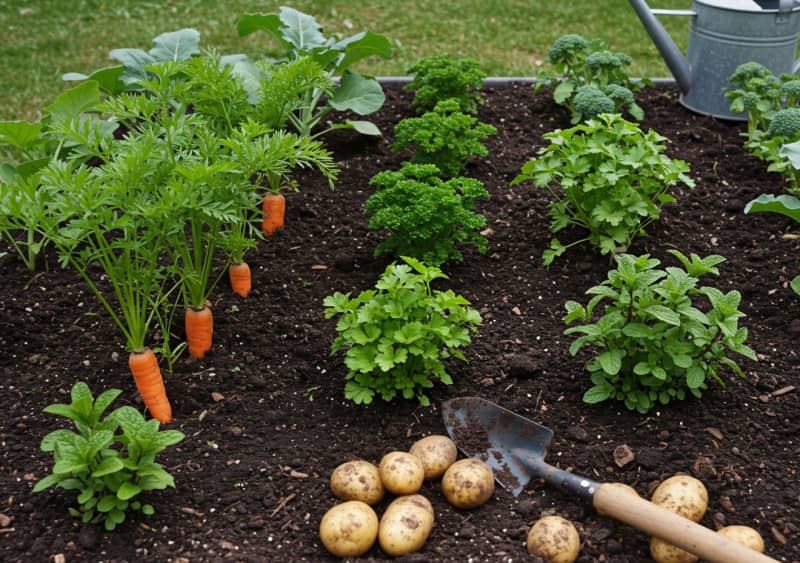 Illustration de l'événement : Événement Nature & Vous - Imaginer un potager durable et vivant