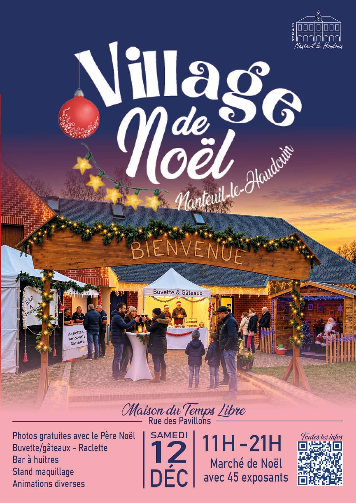 Illustration de l'événement : Village de Noël à Nanteuil-le-Haudouin