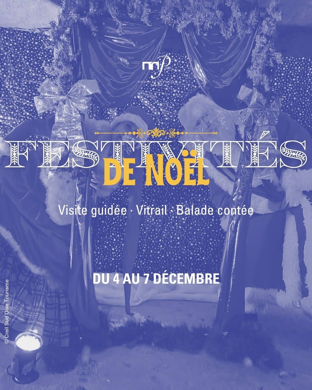 Illustration de l'événement : Festivités de Noël | Stage Vitrail