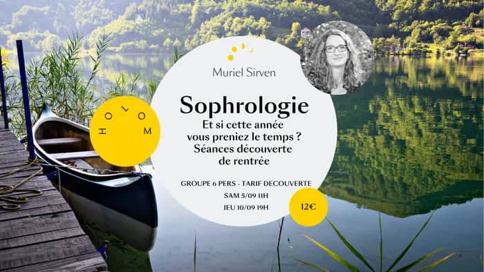 Illustration de l'événement : Sophrologie, Et si je prenais le temps...de vivre cette année autrement?