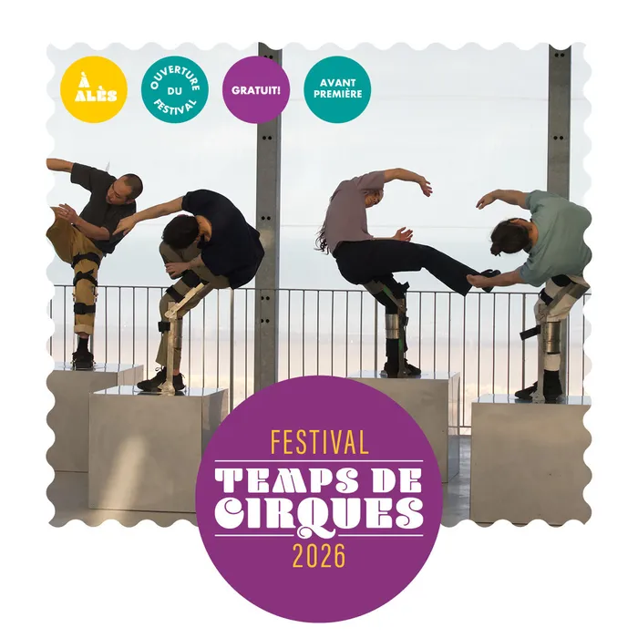 Illustration de l'événement : Festival Temps de Cirques • Spectacle : FONDATIONS • Compagnie Barks - Bastien Dausse