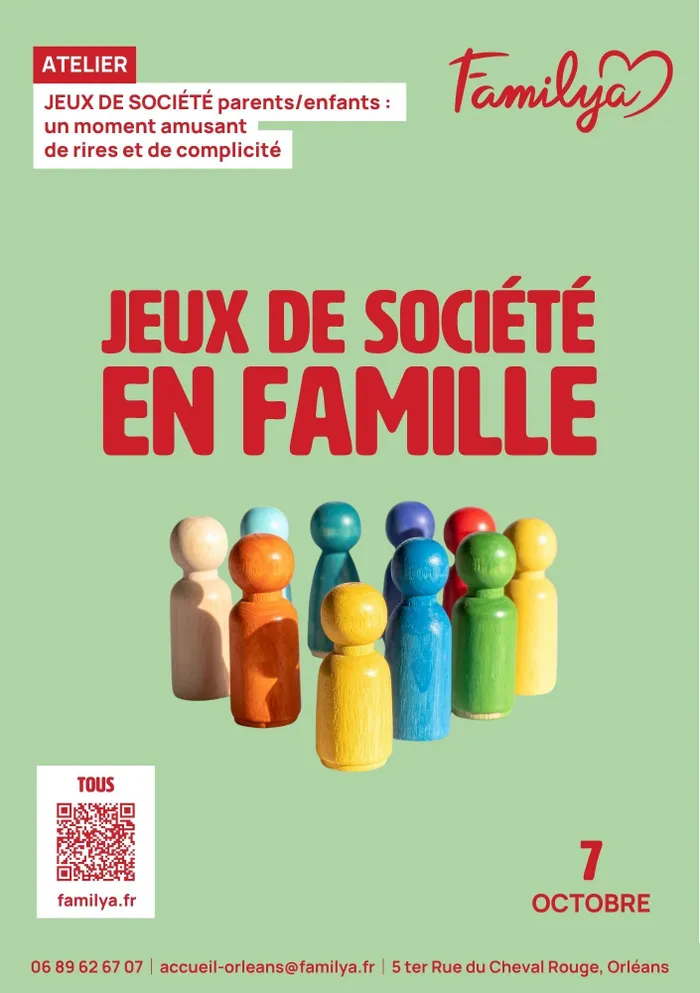 Illustration de l'événement : Atelier jeux de société parents/enfants