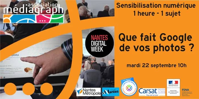 Illustration de l'événement : Sensibilisation : Que fait Google de vos photos ?
